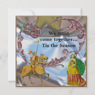 Romantic Unique Beautiful Christmas Invite