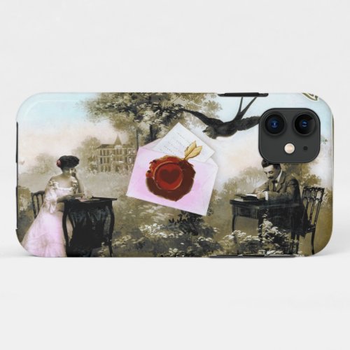 ROMANTIC VALENTINE LETTER RED WAX SEAL iPhone 11 CASE