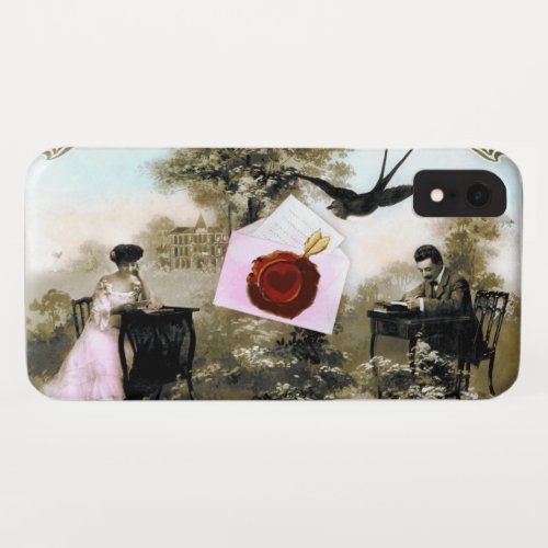 ROMANTIC VALENTINE LETTER RED WAX SEAL iPhone XR CASE