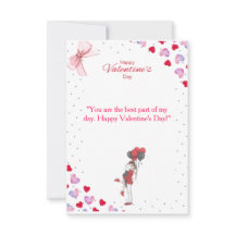 Romantic Valentine’s Day Card – You Are the Best P