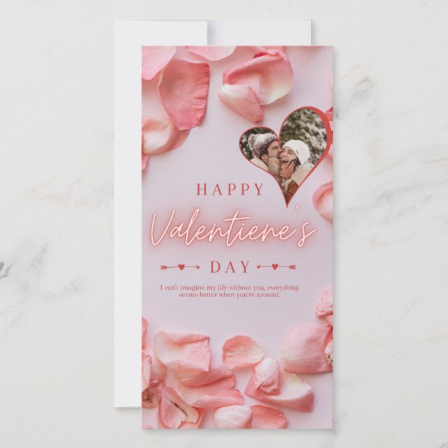 Romantic Valentine’s Day Invitation (Front)