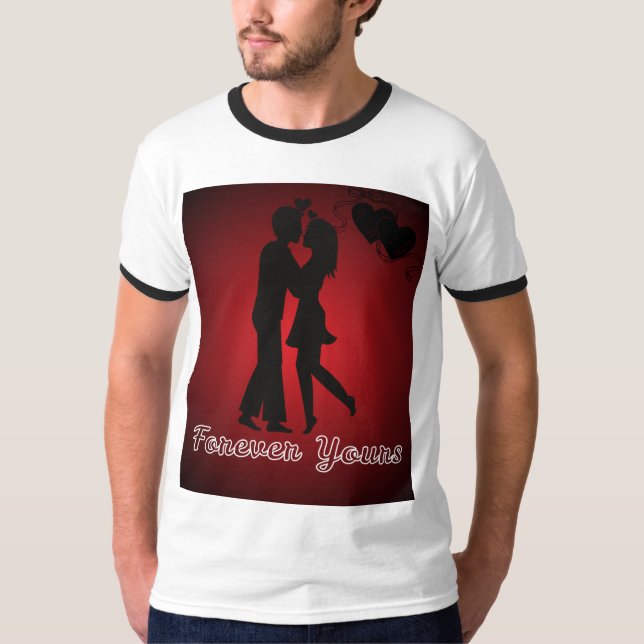 Romantic Valentine’s Day Love T-Shirt (Front)