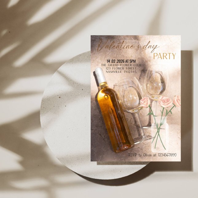 Romantic Valentine’s Day Party Invitation (Creator Uploaded)