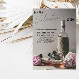Romantic Valentine’s Day Party Invitation