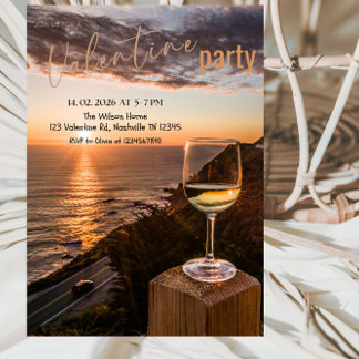 Romantic Valentine’s Day Party Invitation