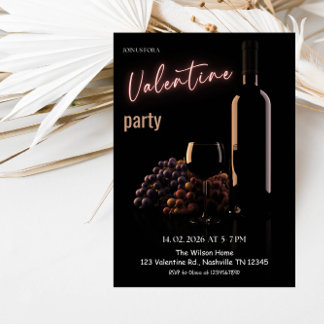 Romantic Valentine’s Day Party Invitation