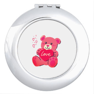 Romantic Valentine’s Gift Compact Mirror