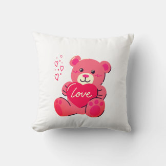 Romantic Valentine’s Gift Throw Pillow