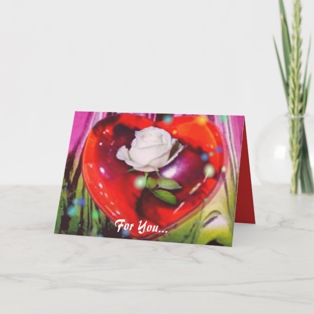 Romantic Valentine's Card (Front)