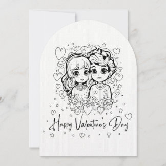 Romantic Valentine's Day Card 