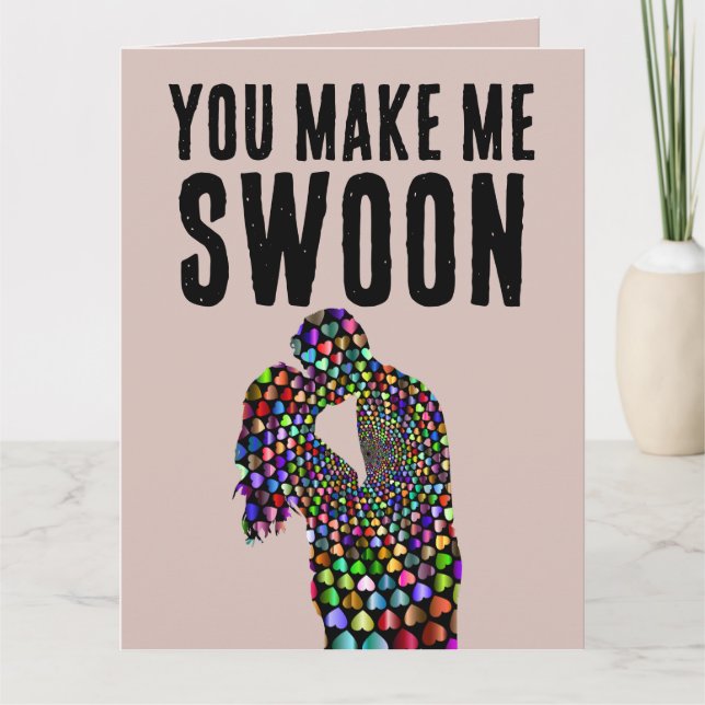 ROMANTIC VALENTINE'S DAY CARD FOR WIFE OR HUSBAND (Front)