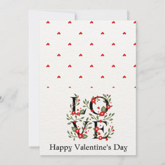 Romantic Valentine's Day Card for Your Loved One