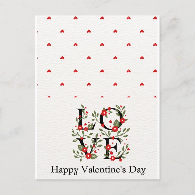 Romantic Valentine's Day Card for Your Loved One (Front)