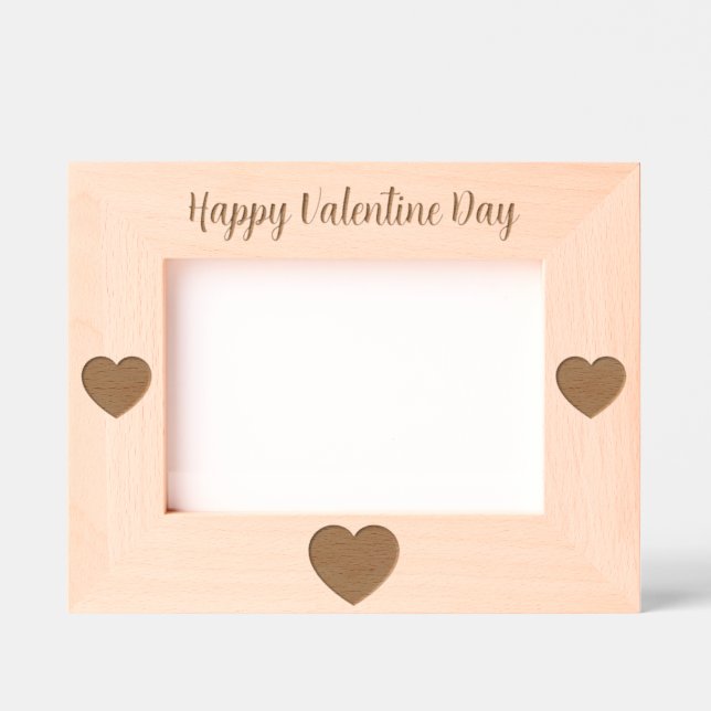 Romantic Valentine's Day Gift Engraved Frames (Front)