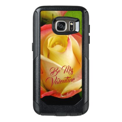 Romantic Valentines Yellow &amp; Pink Rose OtterBox Samsung Galaxy S7 Case