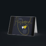"ROMANTIC" & "VERY LOVING" HUSBAND'S BIRTHDAY CARD<br><div class="desc">I ADDED A BIT TO THIS CARD WHICH IS THE "HEART ON THE BACK" AND I THINK IT IS VERY ROMANTIC AND LOVING FOR THAT "HUSBAND" CELEBRATING "HIS BIRTHDAY" THAT DESERVES TO BE TOLD HOW HE IS "LOVED" BY "YOU!"</div>