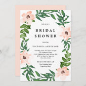 Romantic Vines Bridal Shower Invitation (Front/Back)