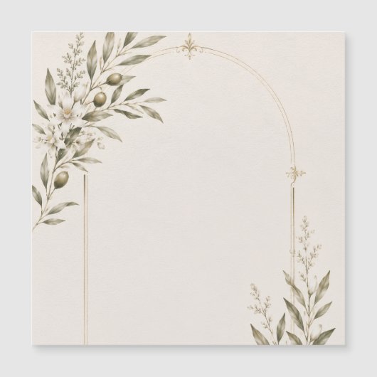 Romantic Vineyard Wedding Stationery (Front)