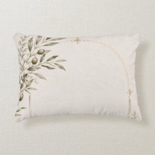 Romantic Vineyard Wedding Stationery Accent Pillow
