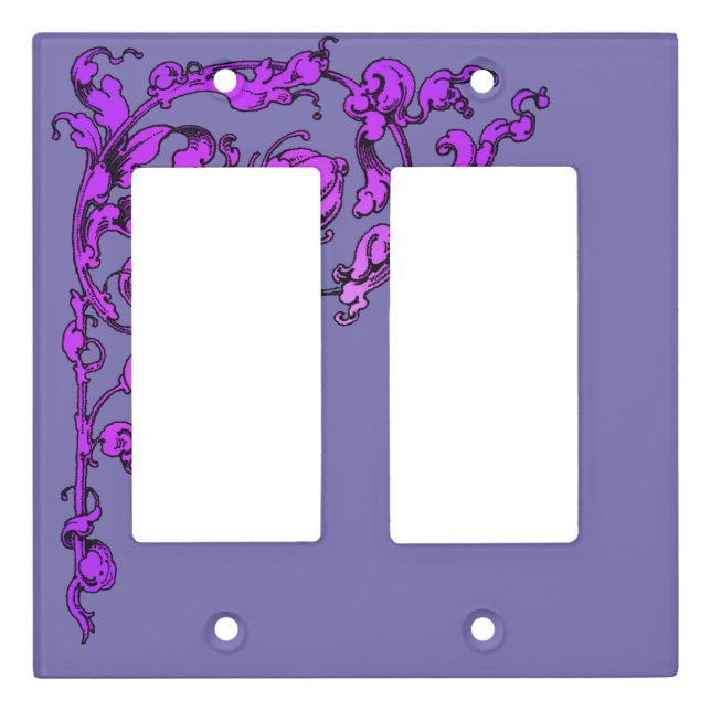 Romantic, Vintage, Antique  Light Switch Cover (Front)