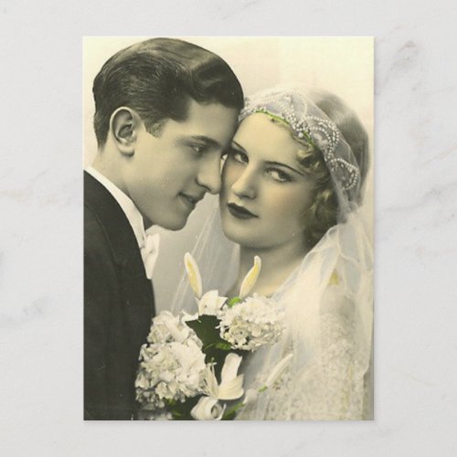 Romantic Vintage Bride and Groom Cards and Gifts