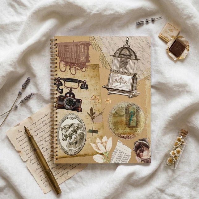 Romantic Vintage Journal Planner (Creator Uploaded)