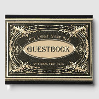 Romantic Vintage Look Guest Book