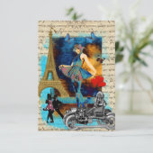 Romantic vintage Paris collage (Standing Front)