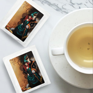 Romantic Vintage Steampunk Victorian Wedding Tea Bag Drink Mix