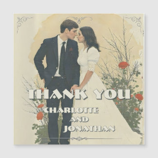 Romantic Vintage Wedding Couple Art