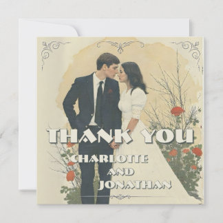 Romantic Vintage Wedding Couple Art