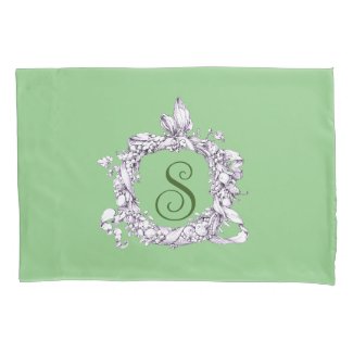 Romantic, Vintage Wreath Personalized