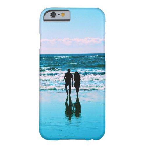 Romantic Walk on the Beach iPhone 6 Case