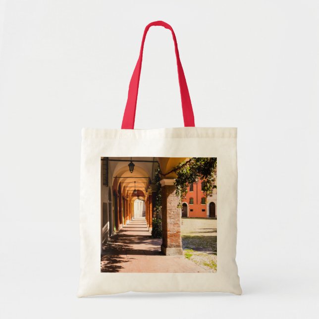 Romantic Walkway in Pretty Modena, Italy Tote Bag (Front)