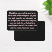 Romantic Wallet Insert Card (Desk)