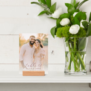 Romantic Warm Beige Photo Holder