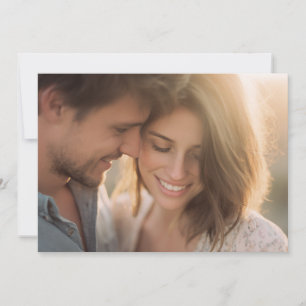 Romantic Warm Photo Invitation