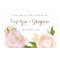 Romantic Watercolor Flowers Wedding Welcome Sign