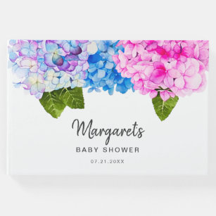 Hydrangea Guest Books Zazzle Hydrangea Guest Books Zazzle