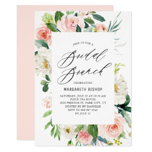 bridal brunch invitations zazzle