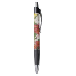 Romantic Watercolor Spring Bouquet Floral Design Pen