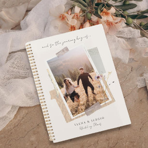 Romantic Watercolor Wedding Photo Planner