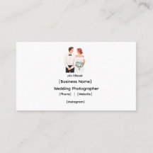 Romantic Watercolor Wedding Photographer Business
