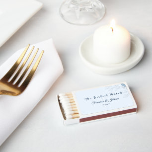 Romantic Waterfront Wedding Matchboxes