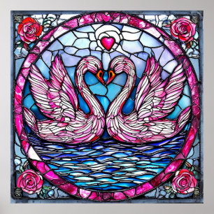 Romantic Wedding Doves Flying Love Story Birds 🕊️ Poster