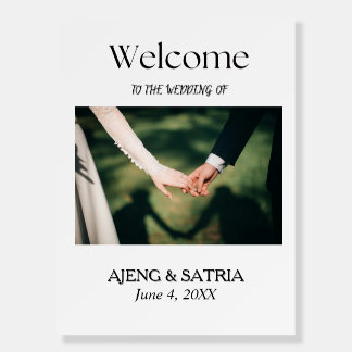Romantic Wedding Hands Poster | Elegant Bride & Gr