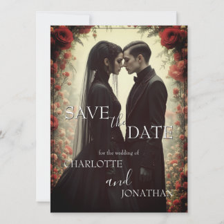 Romantic Wedding in Black Elegance