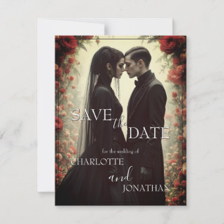 Romantic Wedding in Black Elegance