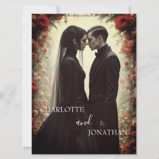 Romantic Wedding in Black Elegance
