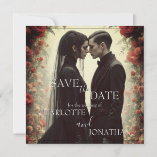 Romantic Wedding in Black Elegance
